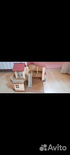 Sylvanian families домик с мебелью