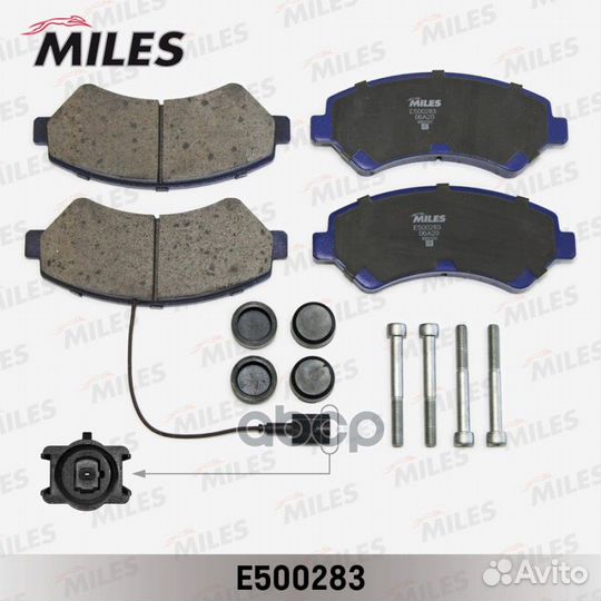 Колодки тормозные E500283 Miles