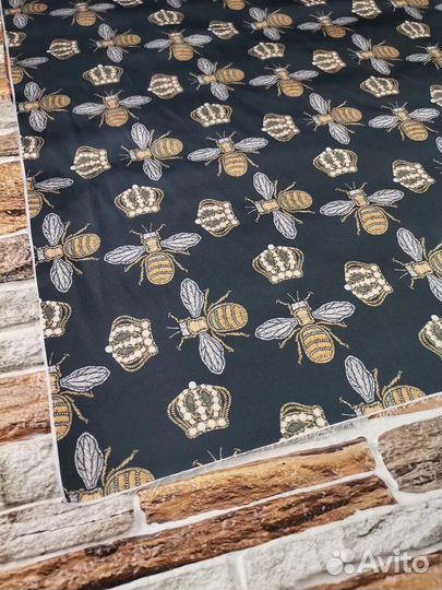 Ткань Армани Принт Шелк