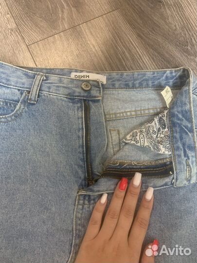 Джинсовая юбка denim