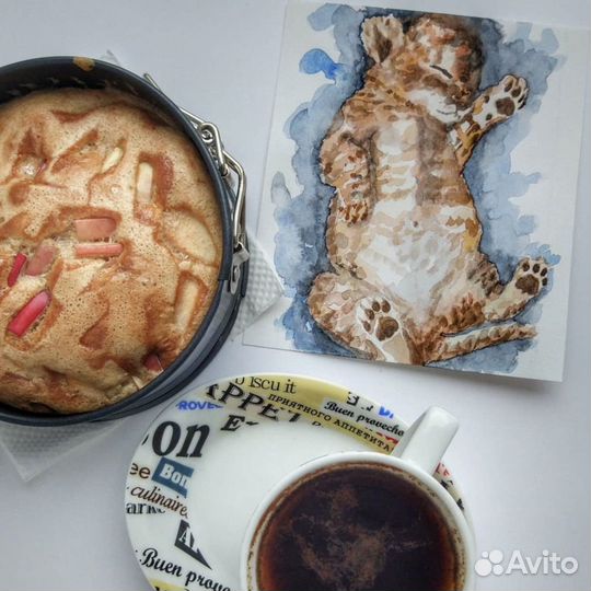 Форма для выпечки со съемным дном 12х4 см