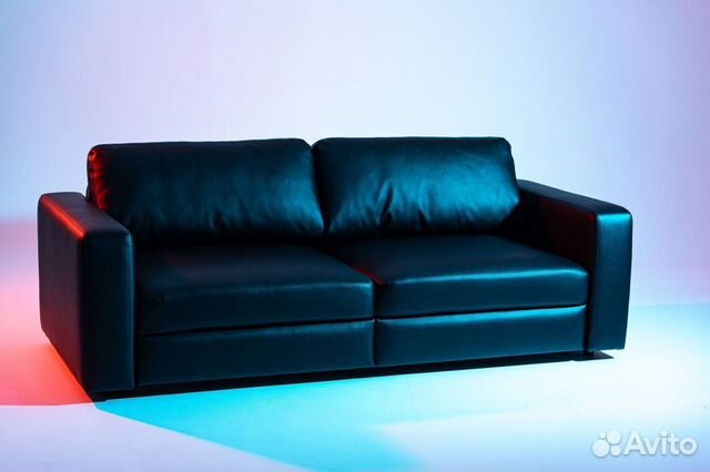 Дизайнерский кожаный диван Турин