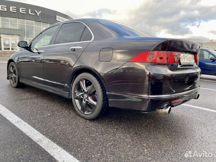 Honda Accord CL7-9 Накладка на задний бампер