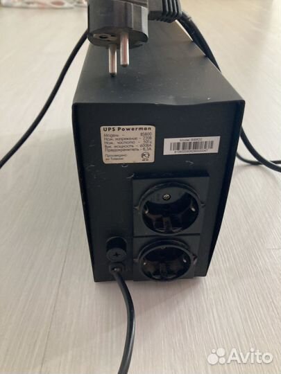 Ибп powerman BS600