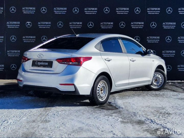 Hyundai Solaris 1.4 МТ, 2017, 129 695 км