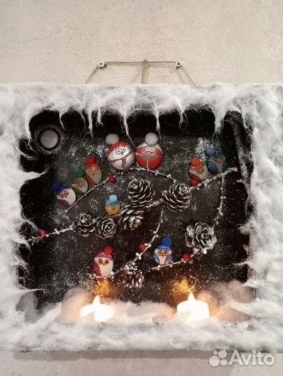 Новогодняя поделка для школы, детского сада