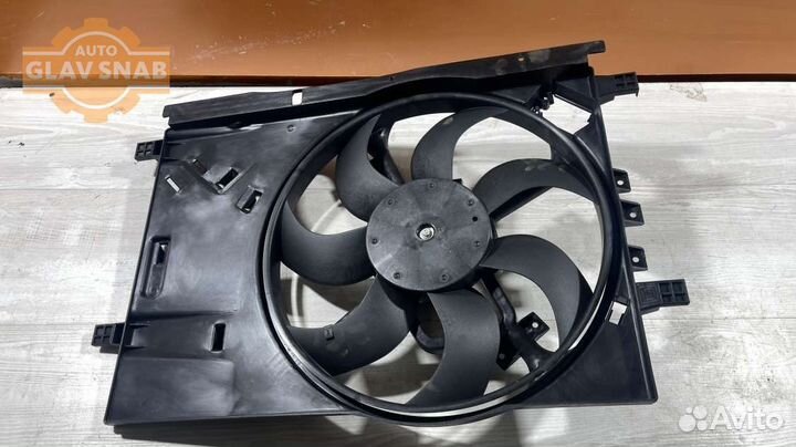 Вентилятор радиатора с диффузором Opel Corsa D