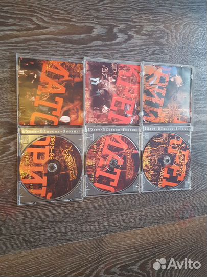 Сд диски Крематорий трилогия 3 диска