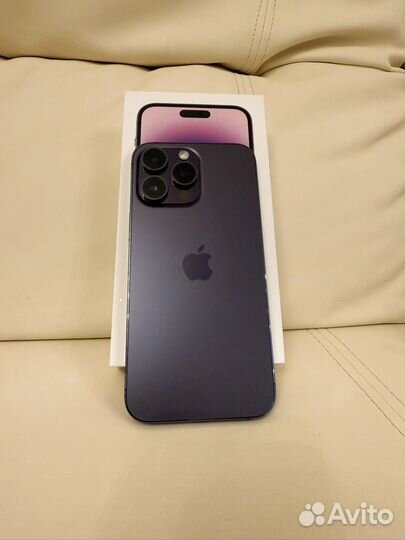 iPhone 14 pro max purple 128gb sim esim