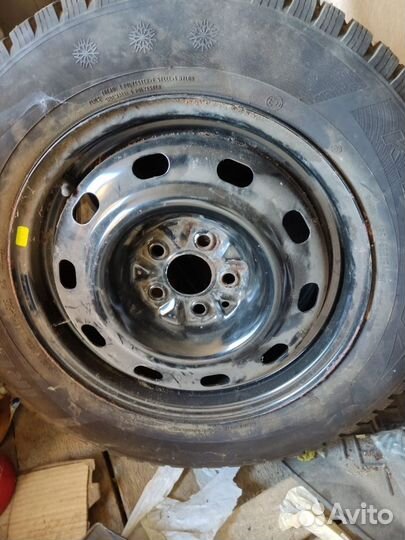 4 диска R15 15x6J 5x100 и зимнее колесо 195/65