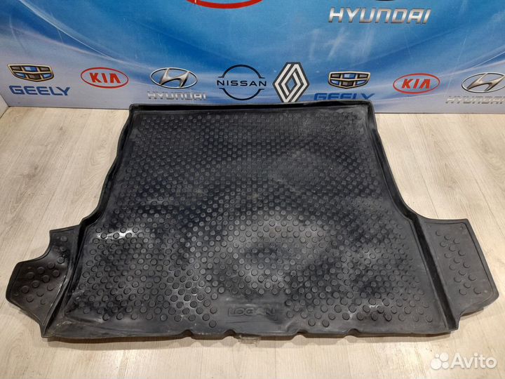 Коврик Ковер в багажник Пол Renault logan