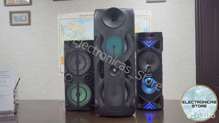 Большая Колонка ZQS-8202A Colored с Гарантией