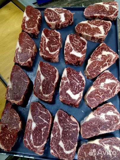 Рибай, мраморные стейки