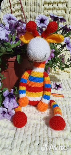 Вязаные игрушки ручной работы