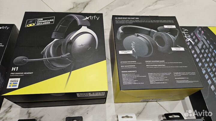 Клавиатура, мышь, наушники