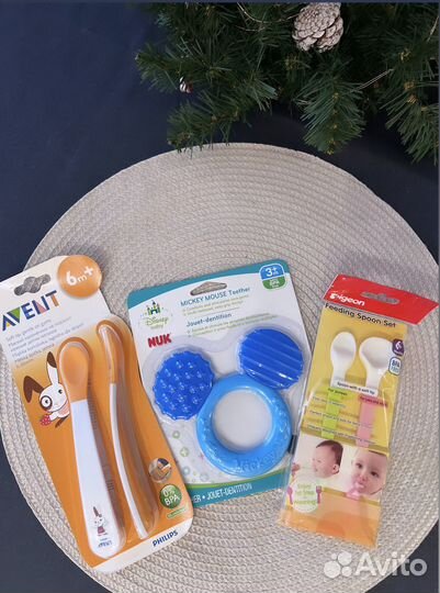 Детские столовые приборы Pigeon, Avent