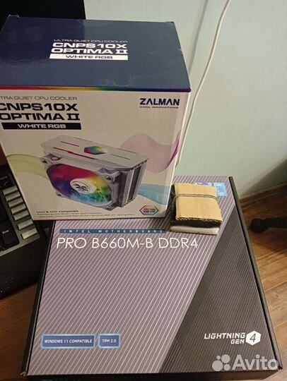 Комплект msi b660m 12100f lga1700 zalman