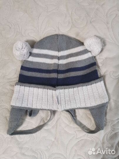 Шапка демисезонная для мальчика 48