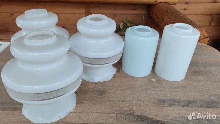 Плафоны для люстры стекло СССР