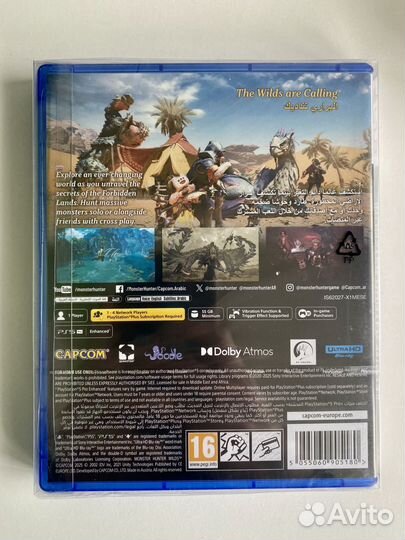 Monster Hunter Wilds Lenticular PS5 Новый Диск