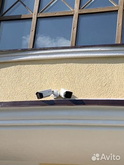 Установка видеонаблюдения с оборудованием