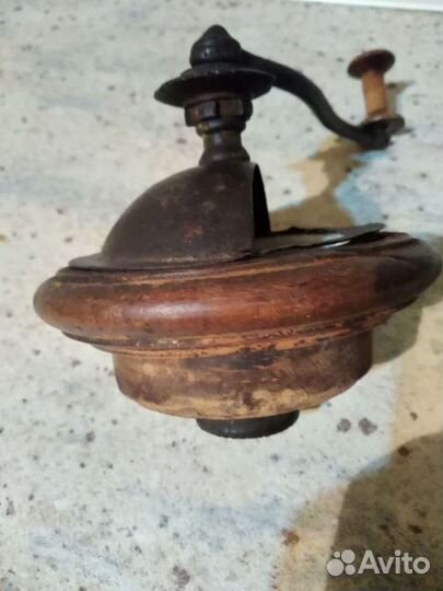 Старинная мини мельница ручная работа