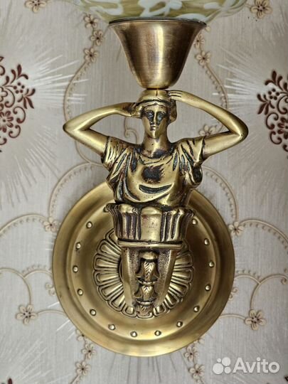 Лампа настенная керосиновая резервуар Uranglas, Бо