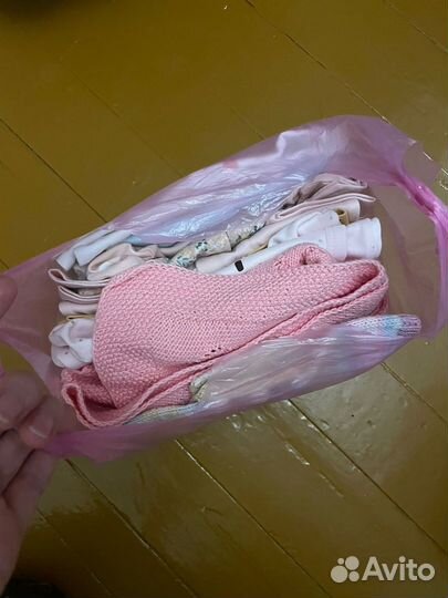 Детские вещи пакетом для девочек