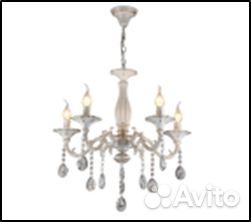 Люстра подвесная 5х60Вт Е14 белый; imex