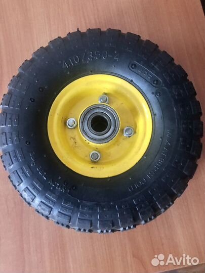 Колесо пневматическое 4.10/3.50-4 4PR