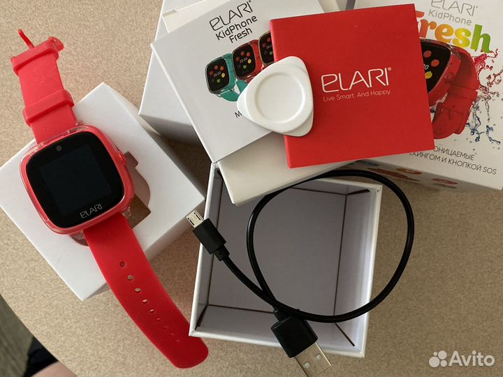 Детские водонепроницаемые часы-телефон