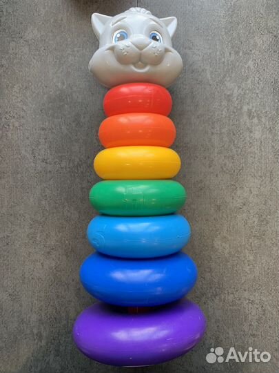 Развивающие игрушки сортер, пирамидка