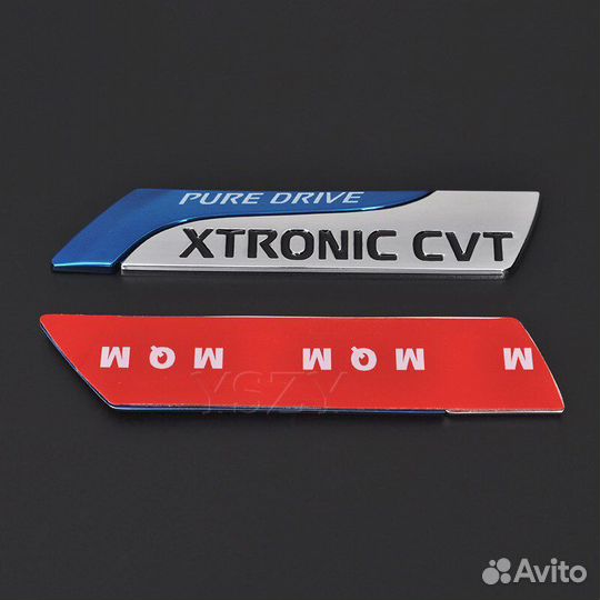 Эмблема задней двери Nissan