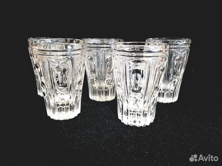 Стопки хрустальные 10 см