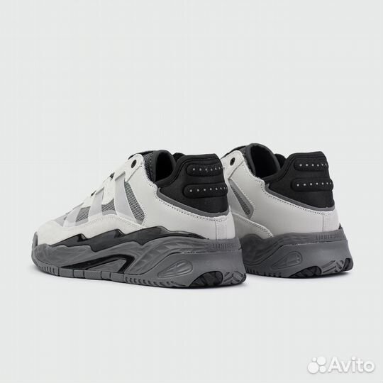 Кроссовки Adidas Niteball Grey / Black
