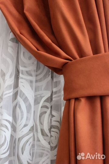 Шторы готовые канвас