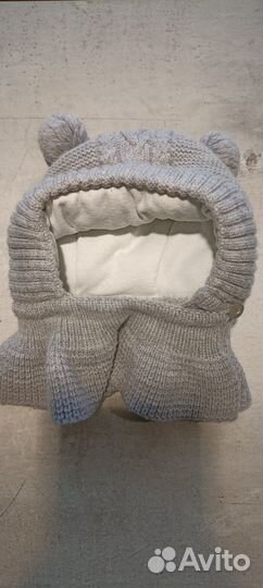 Зимняя шапка для малыша