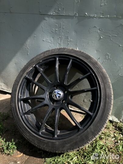 Литье диски r17 5x100 с резиной