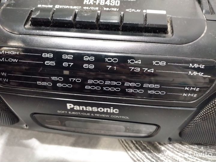 Магнитофон panasonic RX-FS430