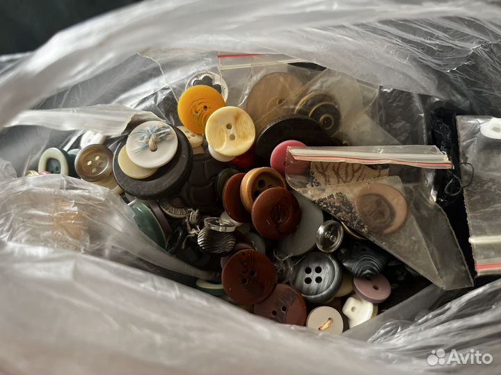 Пуговицы б/у