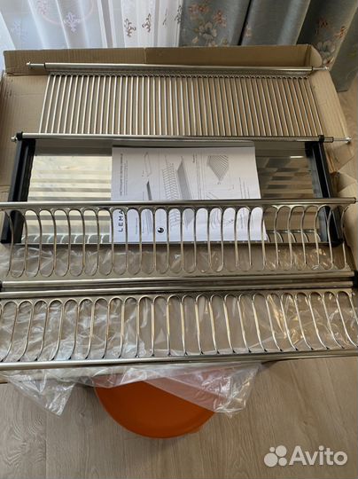 Сушилка для посуды 700 мм нержавейка