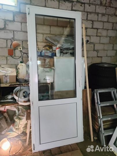 Окна пластиковые бу глухие