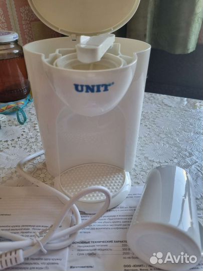 Кофеварка Unit с одной чашкой