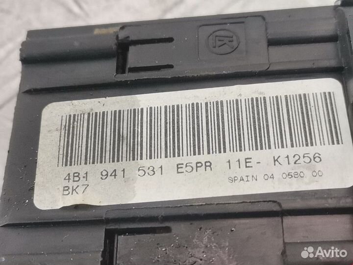 Переключатель света Audi A6 4B/C5 рест. 2002