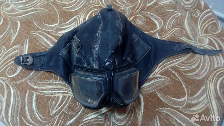 Шлем,модель советского полетного шлема 30-40 годов