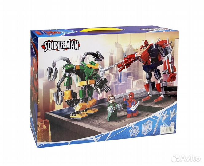 Конструктор Битва роботов Человек-Паук 1020