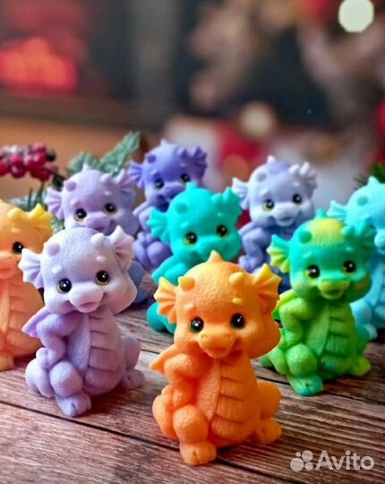 Мыло ручной работы дракончик