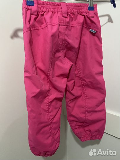 Теплые брюки для девочки