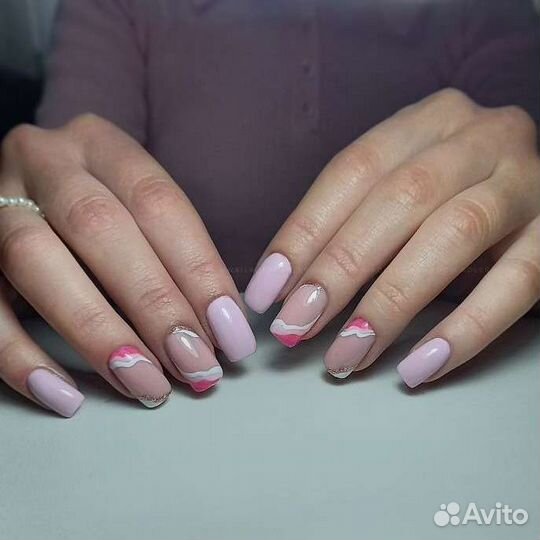 Маникюр, гель-лак, укрепление