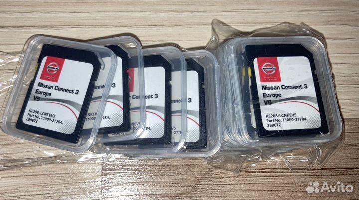 Карта навигации Nissan Connect 3 - 2018/2020/2022